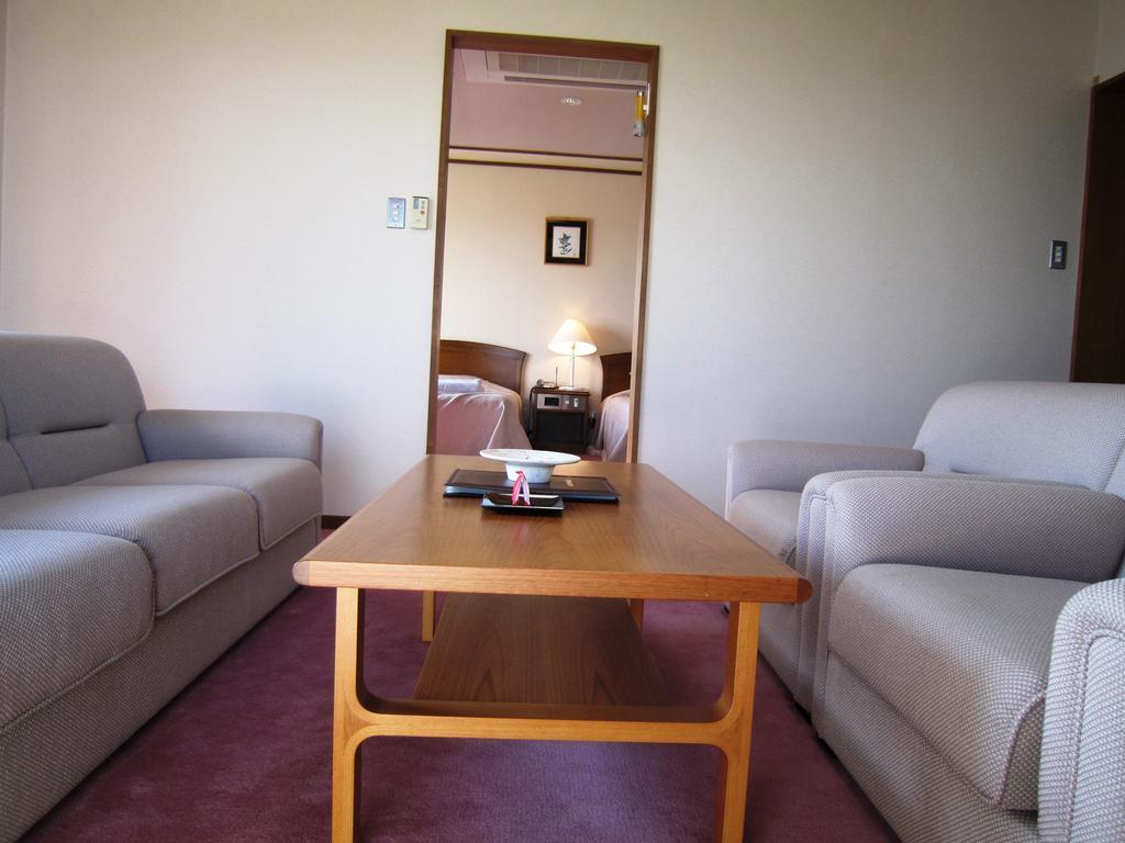 San Hotel Koromogawaso Hiraizumi Camera foto